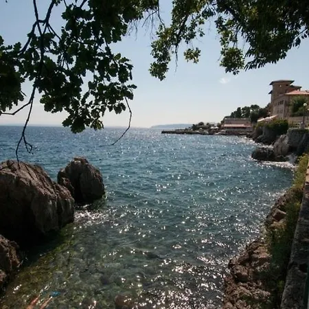 Apartment In With Sea View, Terrace, Air Conditioning, Wifi Lovran