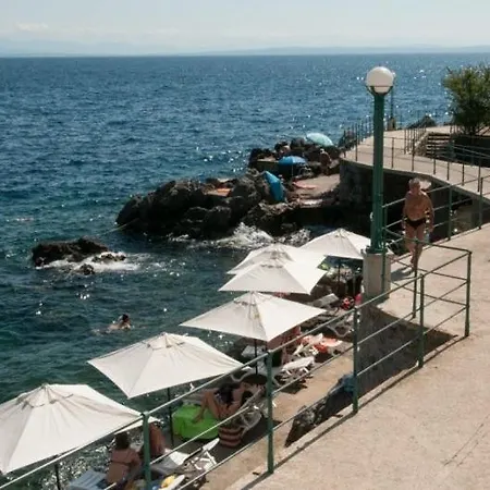In With Sea View, Terrace, Air Conditioning, Wifi Lovran